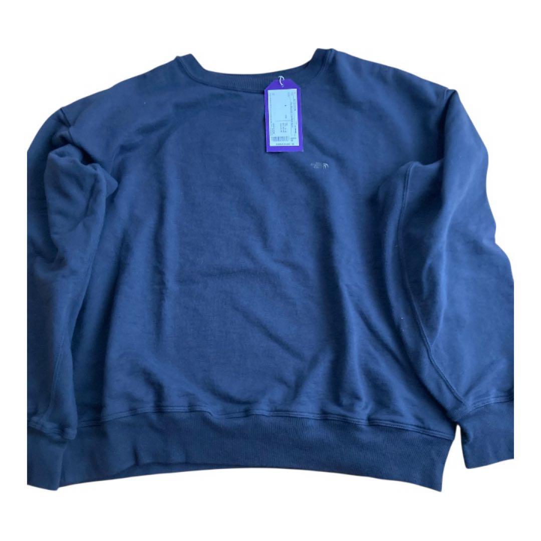 ザノースフェイスパープルレーベル 10oz マウンテンクルーネックスウェット