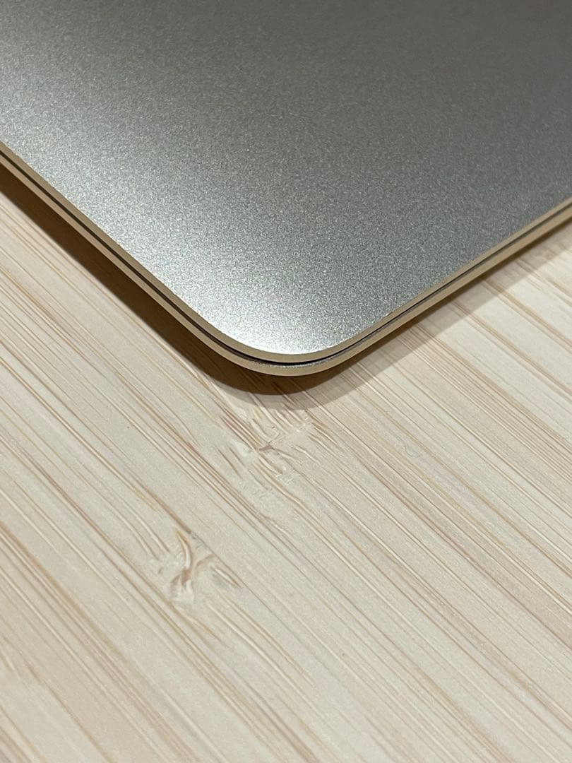 【美品】MacBook ゴールド　12インチ　バッテリー正常専用カバー付き