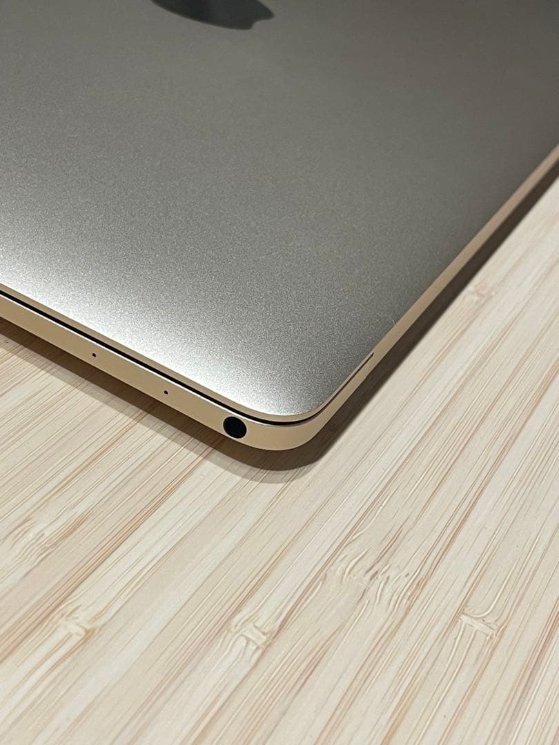 【美品】MacBook ゴールド　12インチ　バッテリー正常専用カバー付き