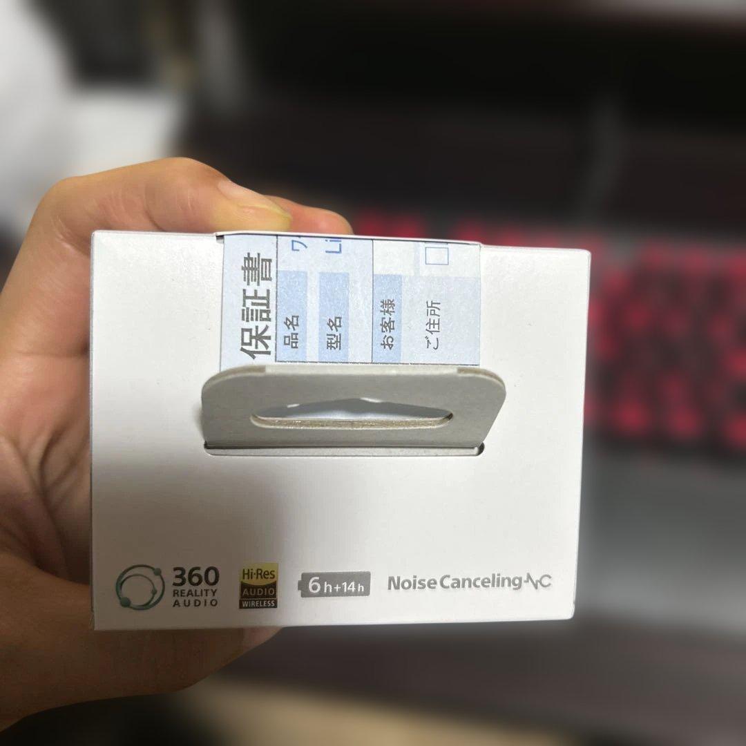 「新品・未開封」Sony LinkBuds Sブラック新品箱説あり