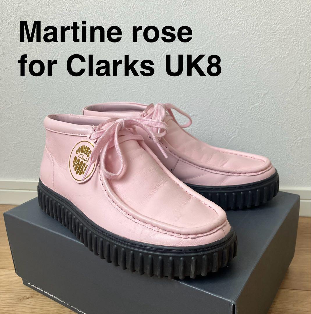 【レア】Martine rose Clarks トーヒル UK8 ワラビー