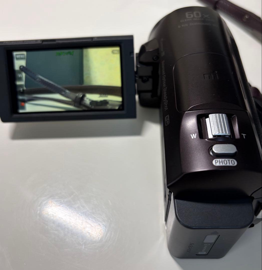 SONY HDR-PJ670 ビデオカメラブラウン 64GmSDカード➕ケース付