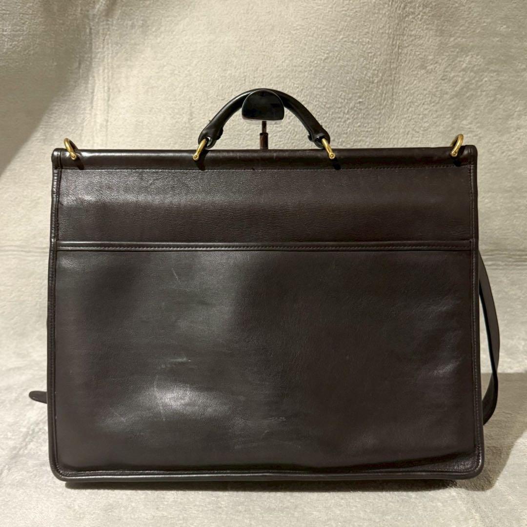 バッグ Old Coach Metropolitan Brief Bag Black
