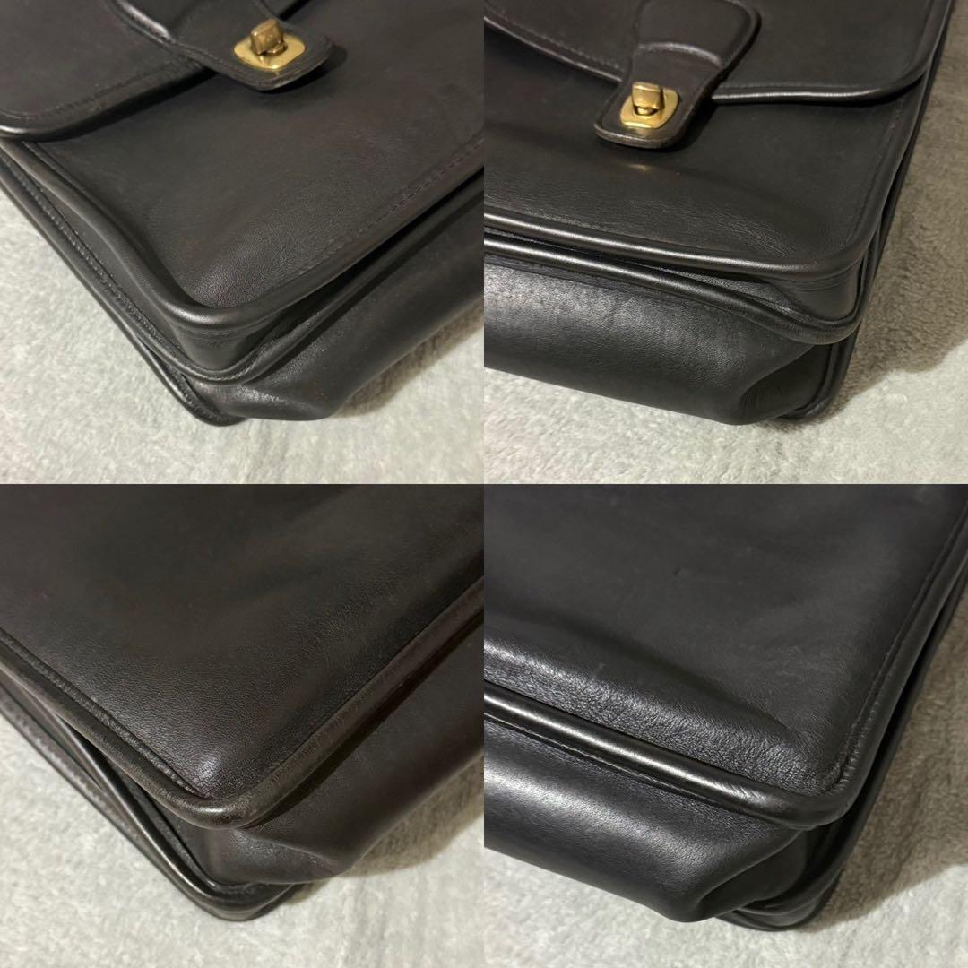 バッグ Old Coach Metropolitan Brief Bag Black