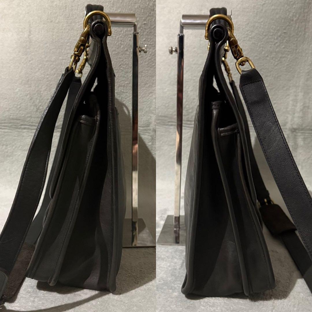 バッグ Old Coach Metropolitan Brief Bag Black