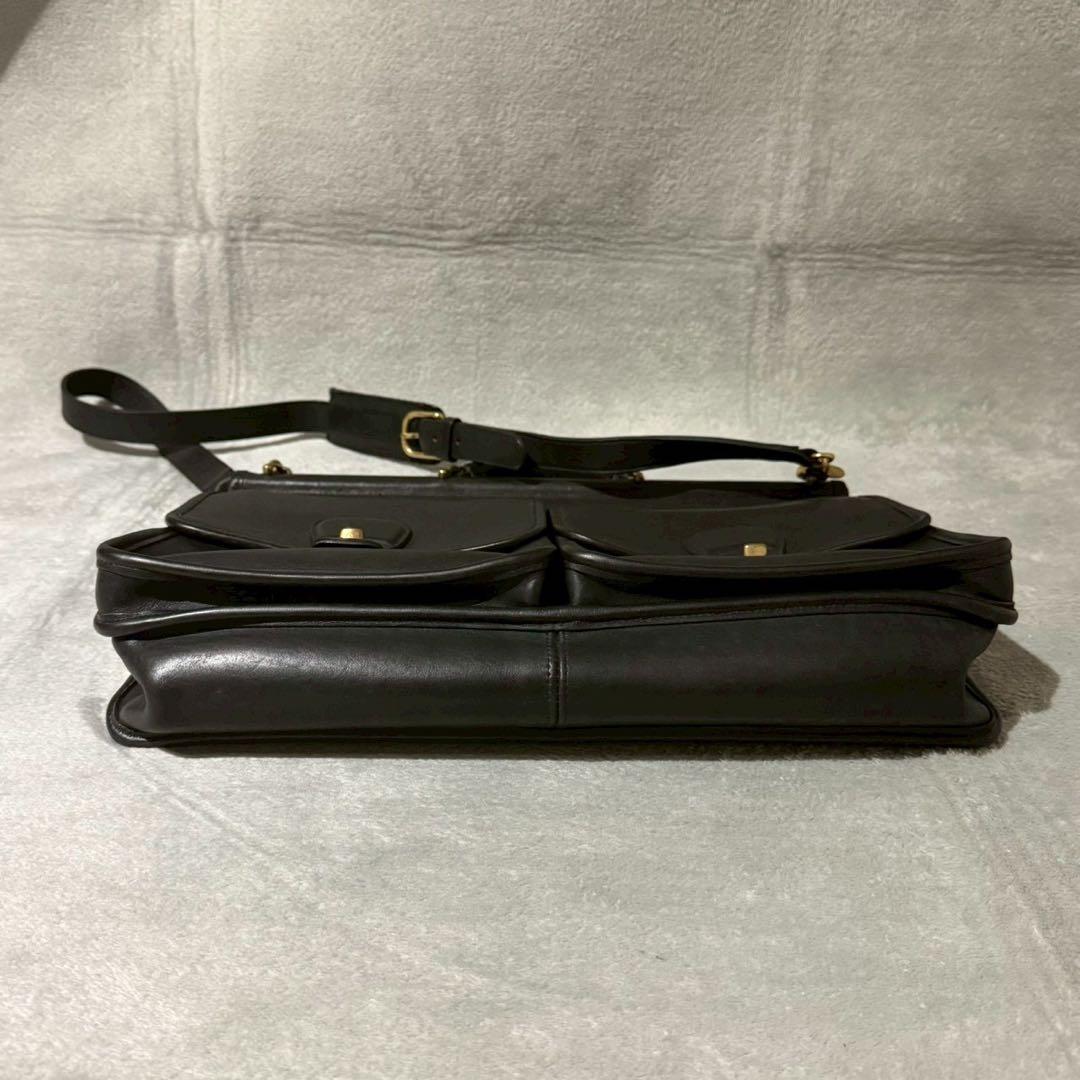 バッグ Old Coach Metropolitan Brief Bag Black