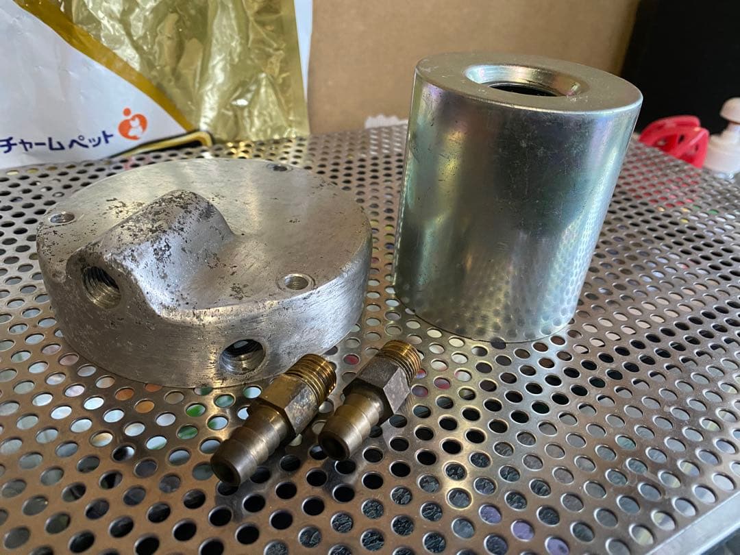 超希少　当時物gs400 オイルクーラーエレメントカバー