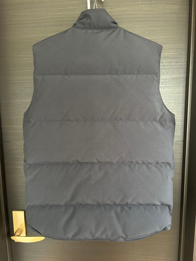 カナダグース ベスト M/M ネイビー フリースタイル