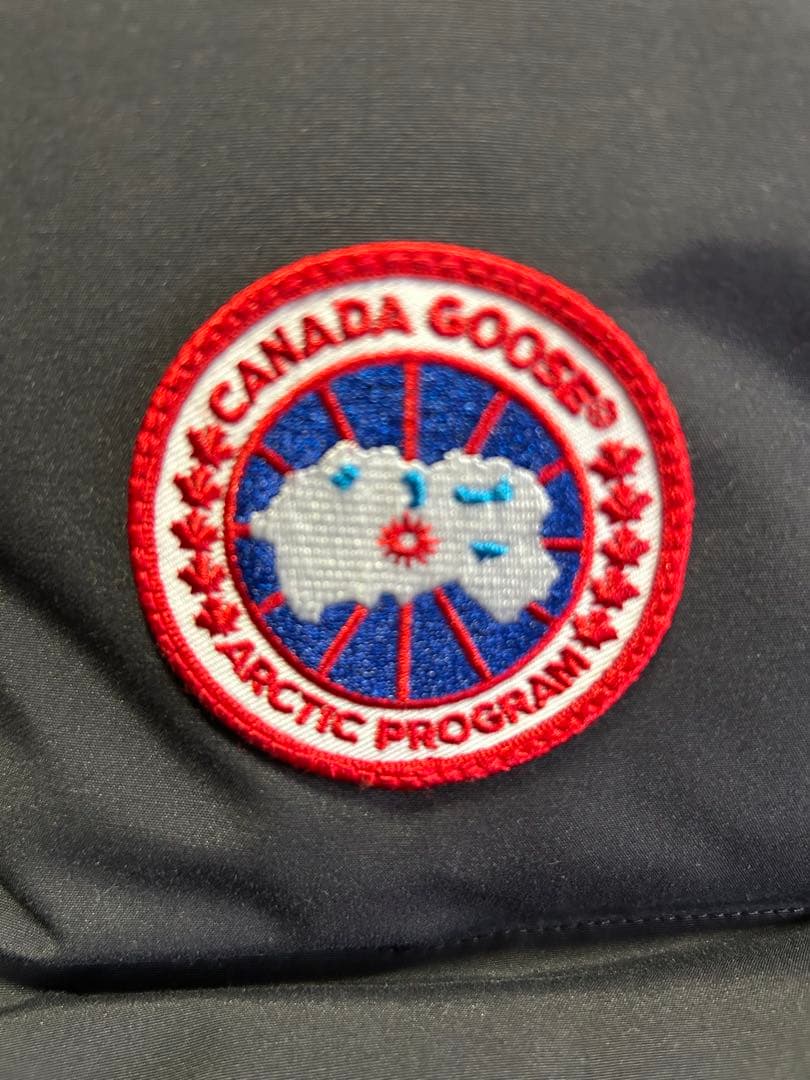 カナダグース ベスト M/M ネイビー フリースタイル