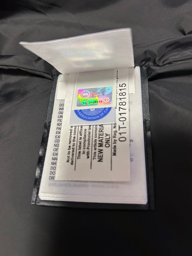 カナダグース ベスト M/M ネイビー フリースタイル