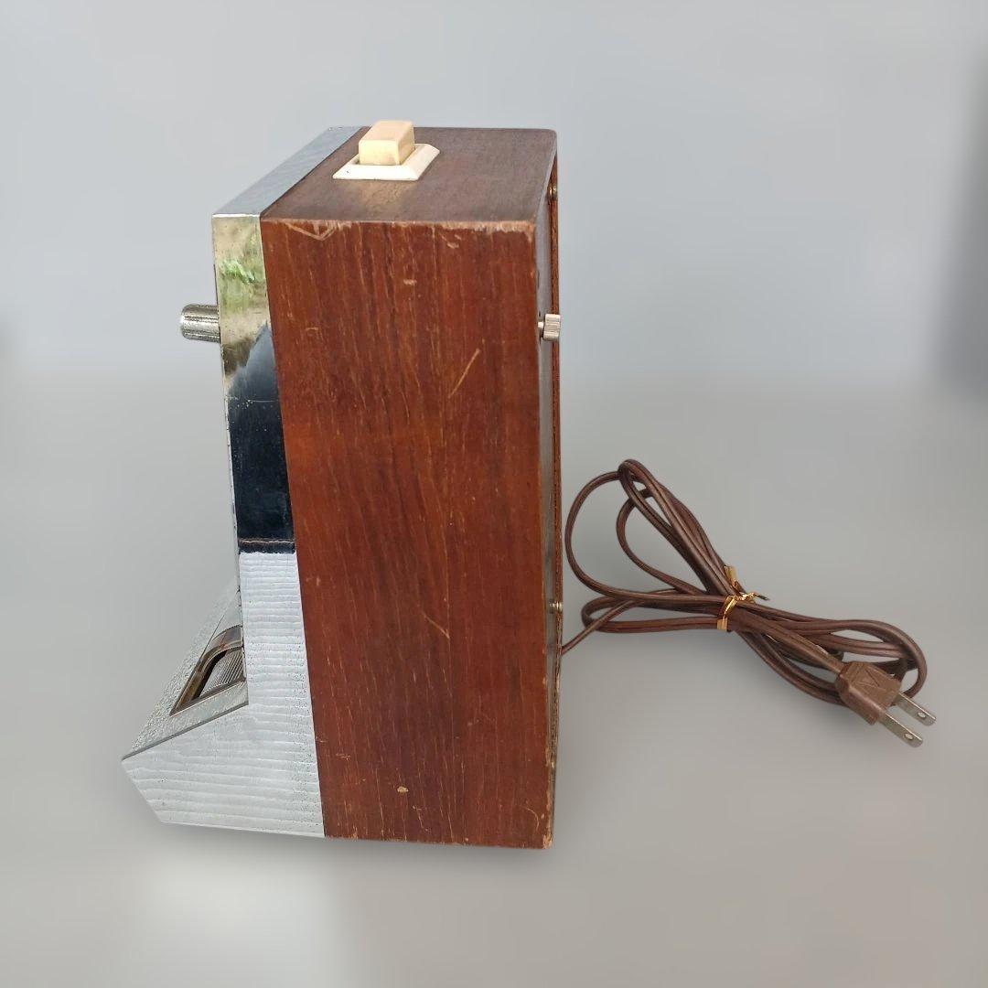 昭和レトロ　ラジオ付き目覚まし時計　KOYOソリッドステート　光洋精工　稼働品