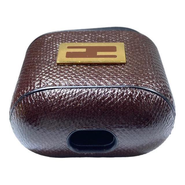 FENDI フェンディ エアーポッズ ケース FFロゴ レザー スネークスキン