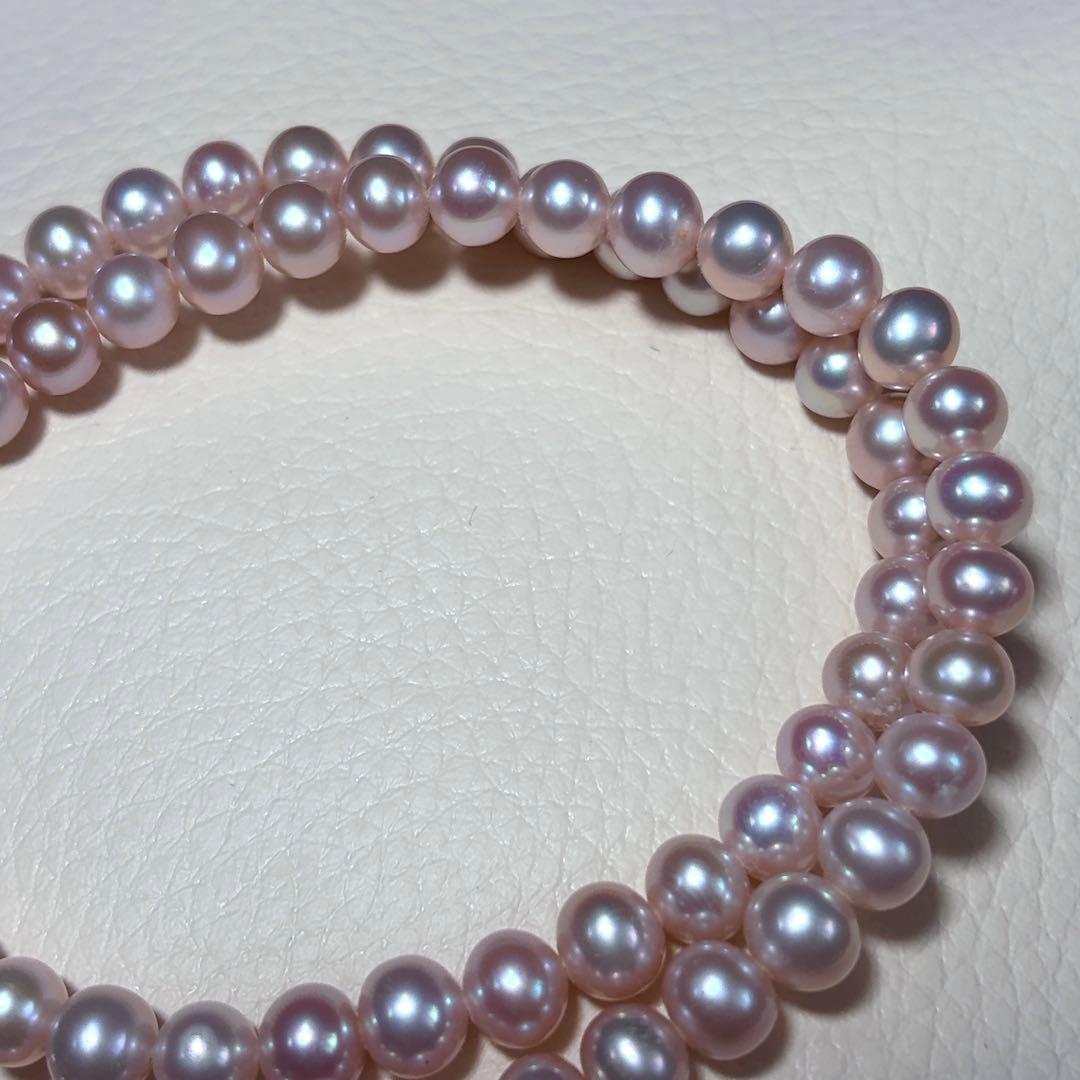 本真珠 パール ネックレス 約6.0~6.5m ジュエリー Pearl