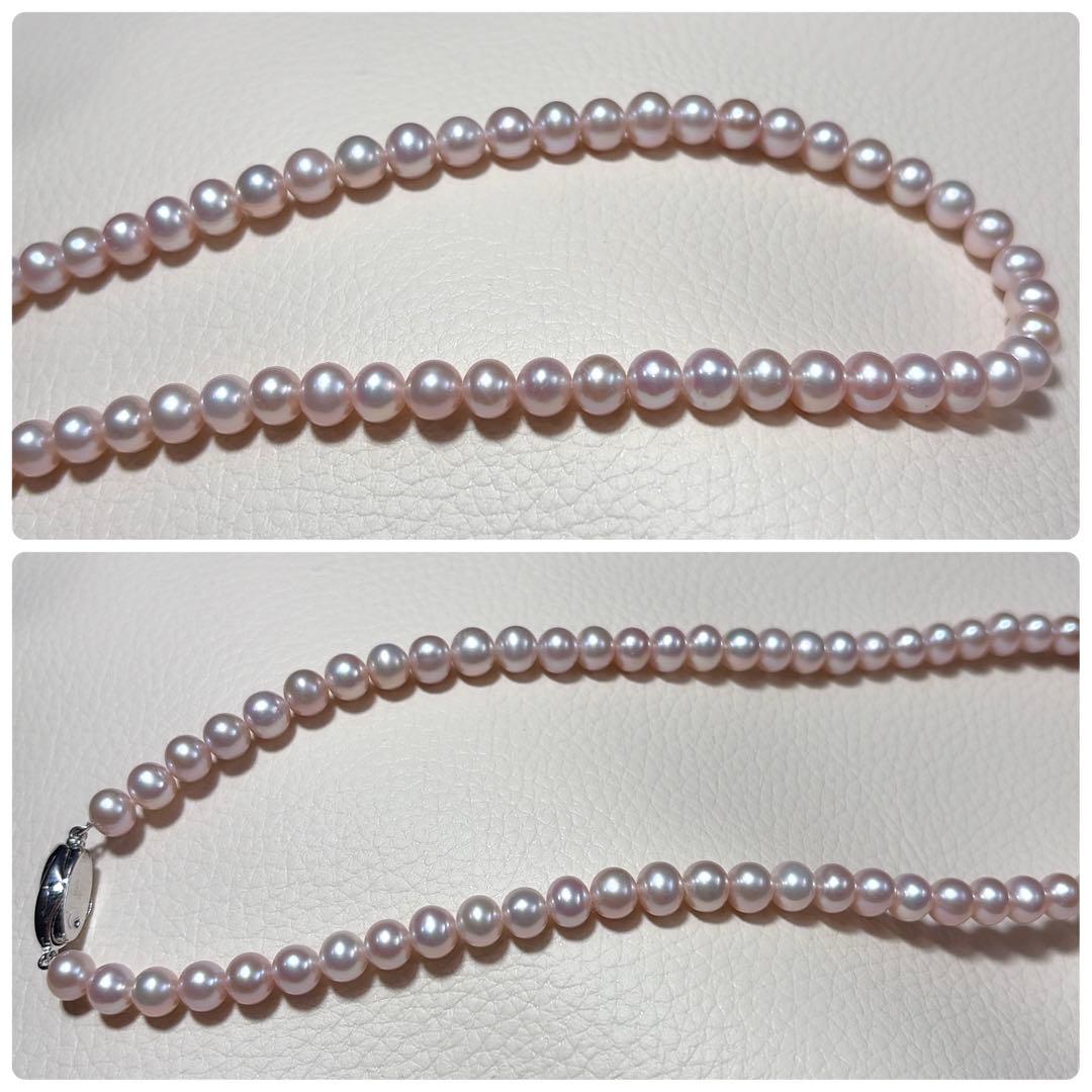 本真珠 パール ネックレス 約6.0~6.5m ジュエリー Pearl