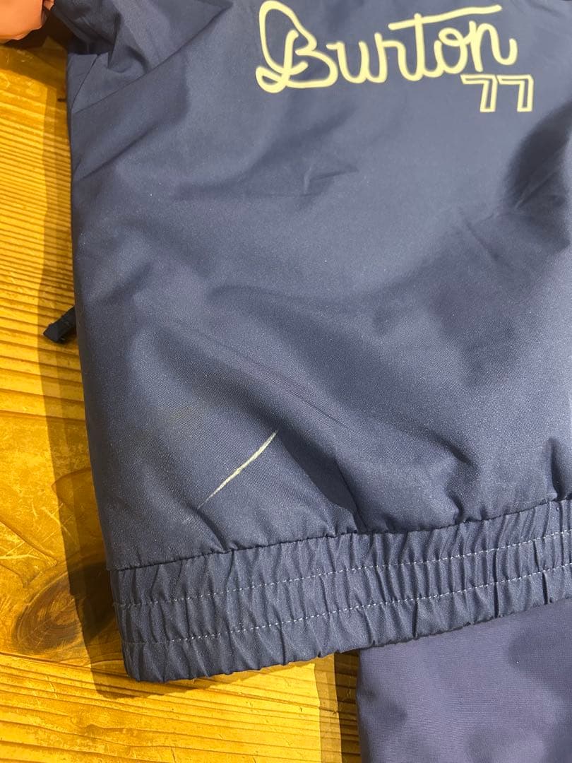 Burton スノーボードウェアセットアップ ネイビー/ピンク子供用　ジュニア