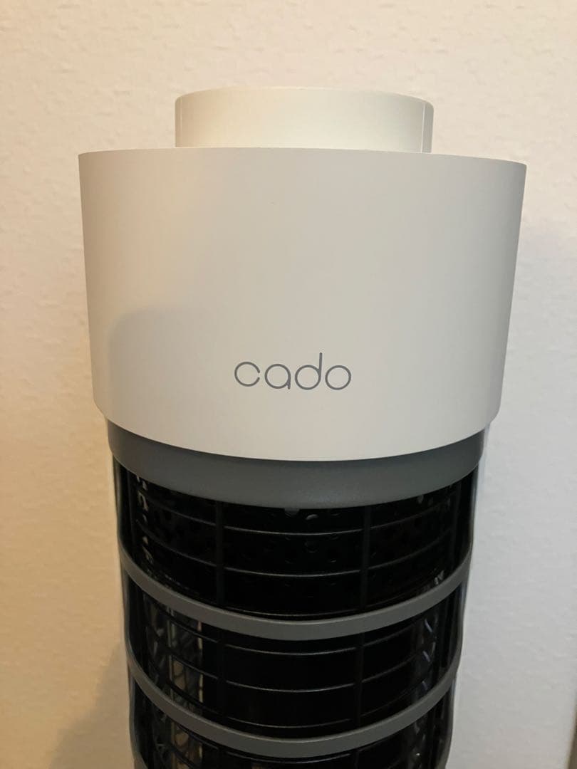 cado 電気ヒーター SOL-001S-WH