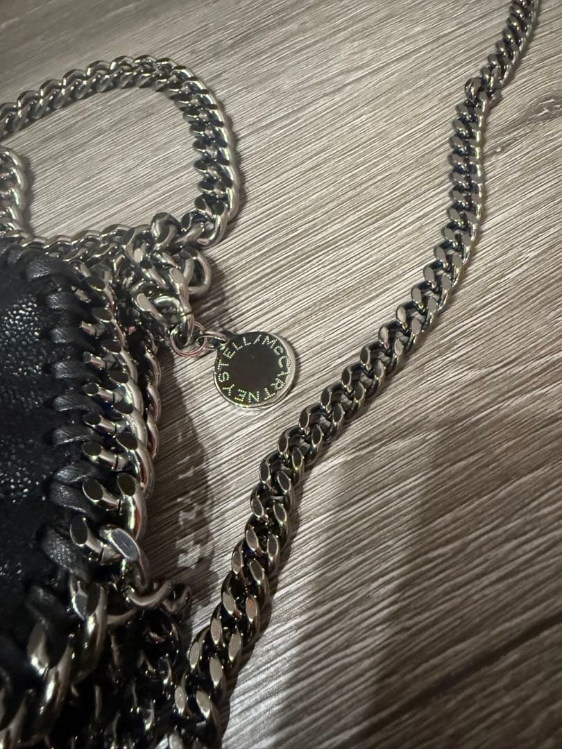 Stella McCartney ブラックショルダーバッグ