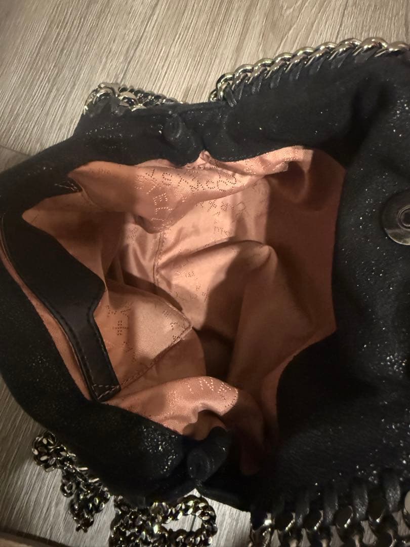 Stella McCartney ブラックショルダーバッグ