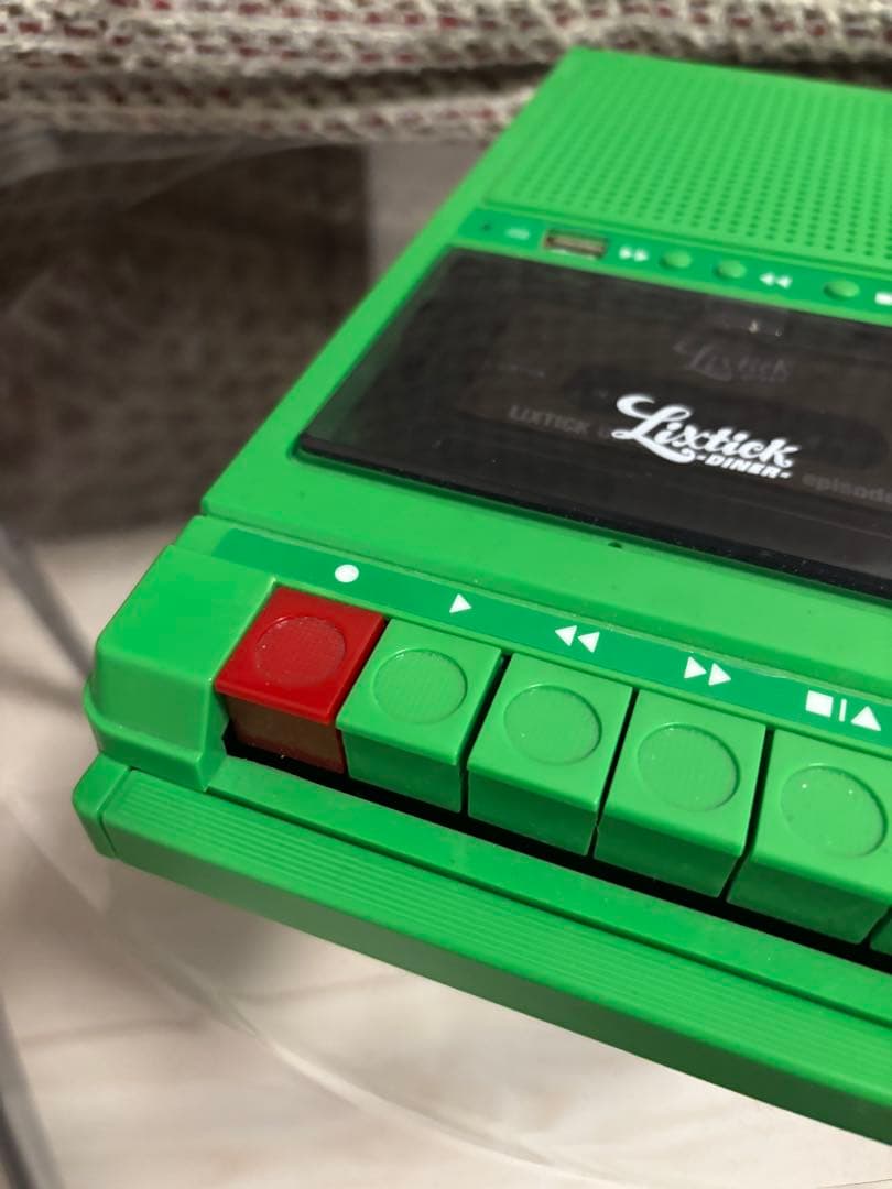 カセットプレイヤー カセットレコーダー テープ lixtick