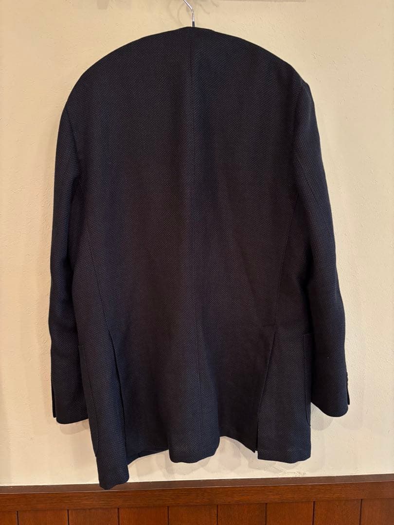 belvest ベルベスト　ノーカラージャケット　50