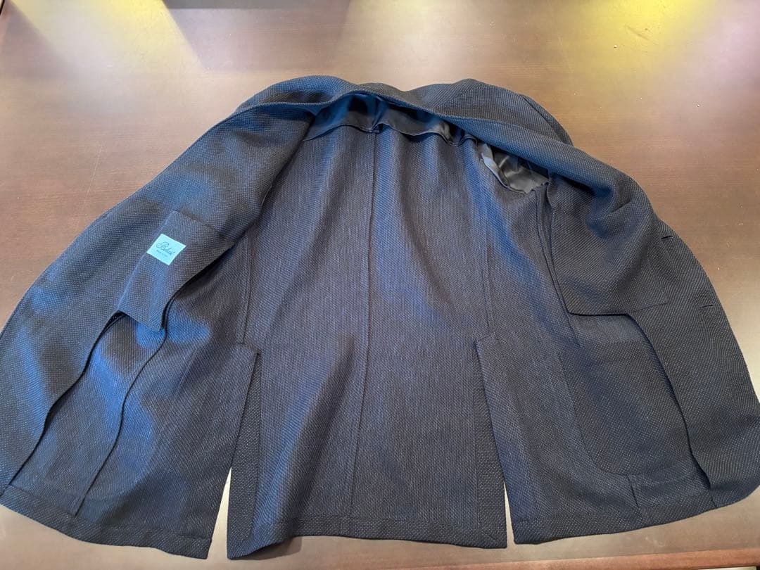 belvest ベルベスト　ノーカラージャケット　50