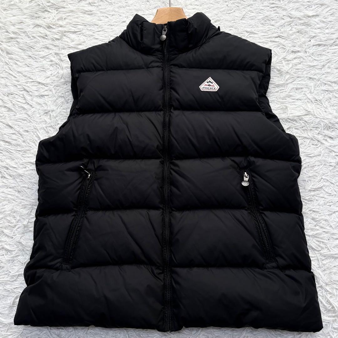 【未使用級 近年モデル】 PYRENEX SPOUTNIC VEST ブラック