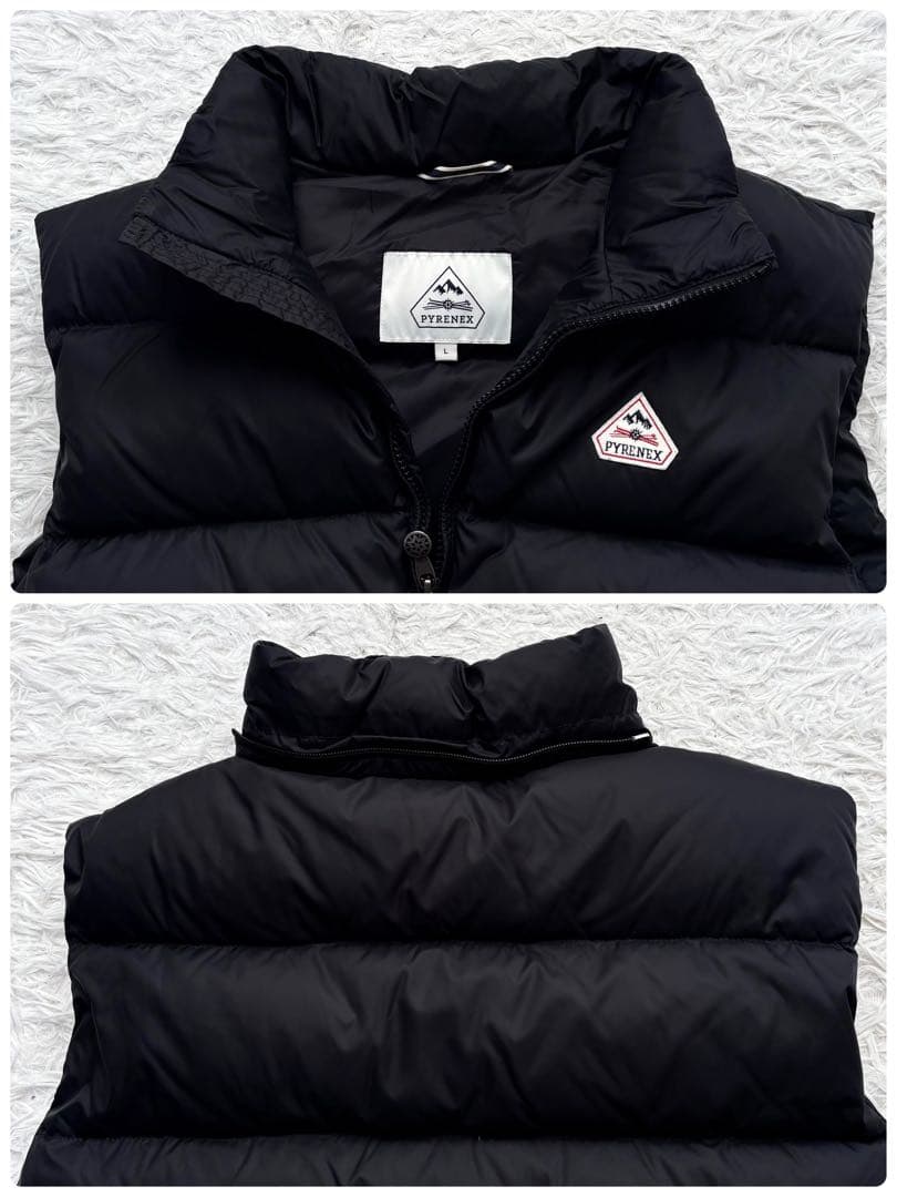 【未使用級 近年モデル】 PYRENEX SPOUTNIC VEST ブラック