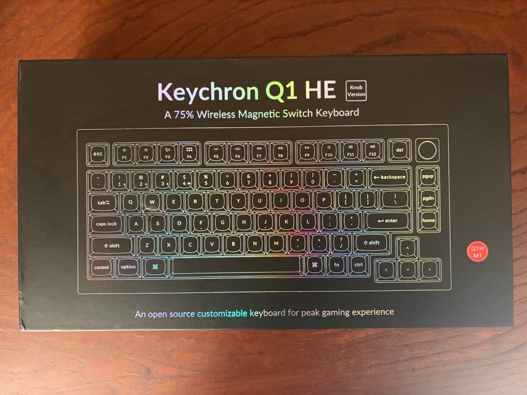 Keychron Q1 HE 75% ワイヤレスキーボード　ゲーミング
