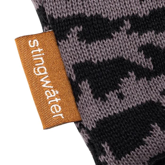 帽子 STINGWATER THOM BEANIE / BLACK/GRAY