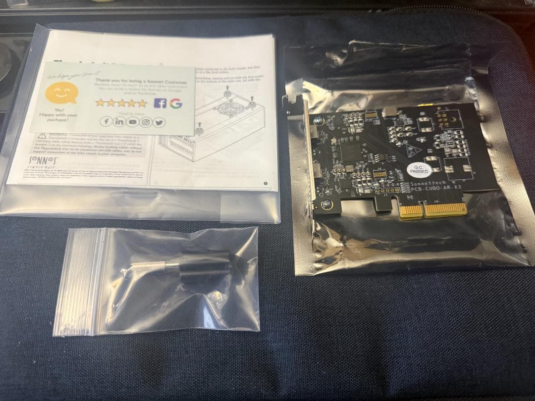 SONNET Thunderbolt 3 Upgrade Card ジャンク