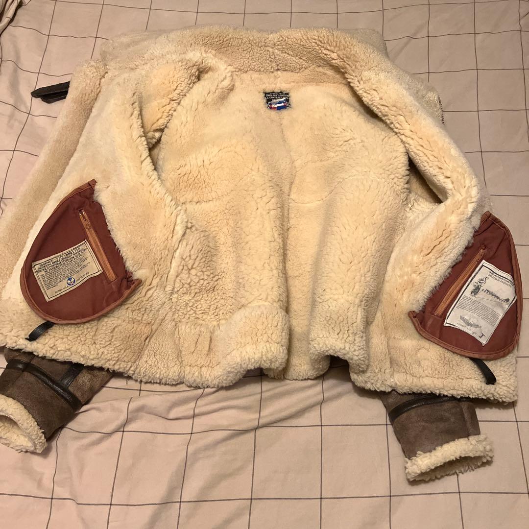 アビレックス B-3ジャケット ムートン