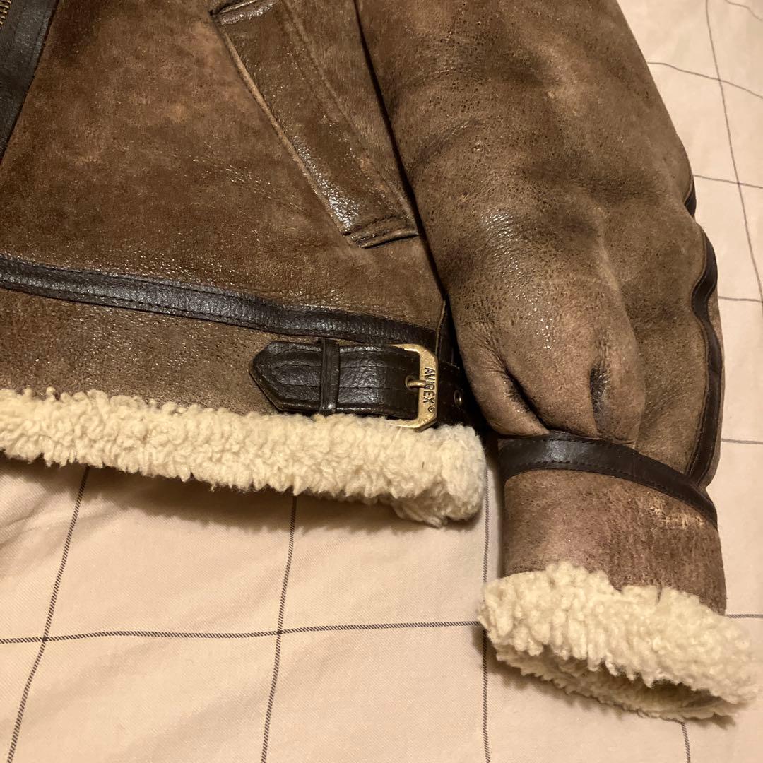 アビレックス B-3ジャケット ムートン