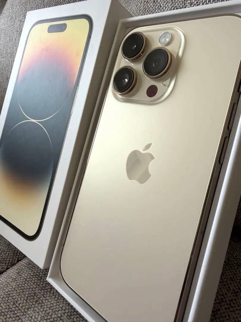 Apple iPhone 14 Pro 125GBゴールド SIMフリー　本体