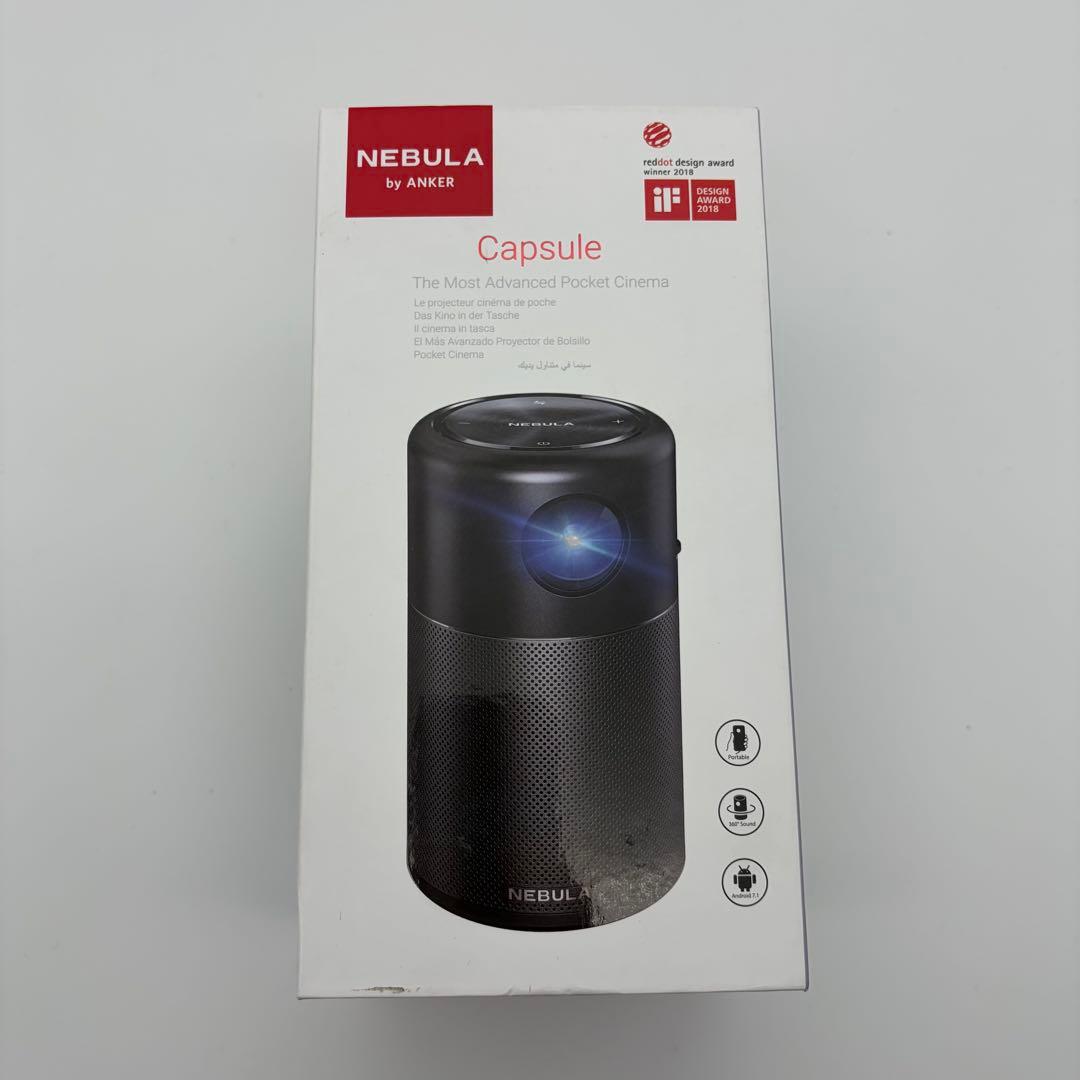 【レアカラー】 Anker Nebula Capsule RED 赤 レッド