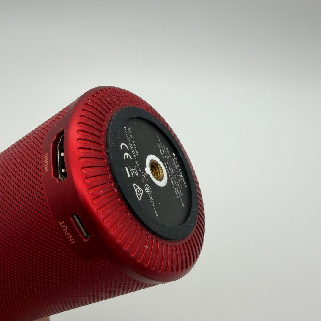 【レアカラー】 Anker Nebula Capsule RED 赤 レッド