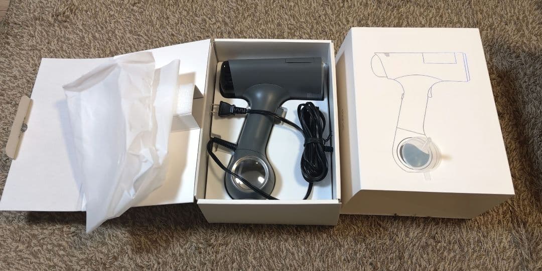 Morus V6 衣類スチーマー 真空吸着式