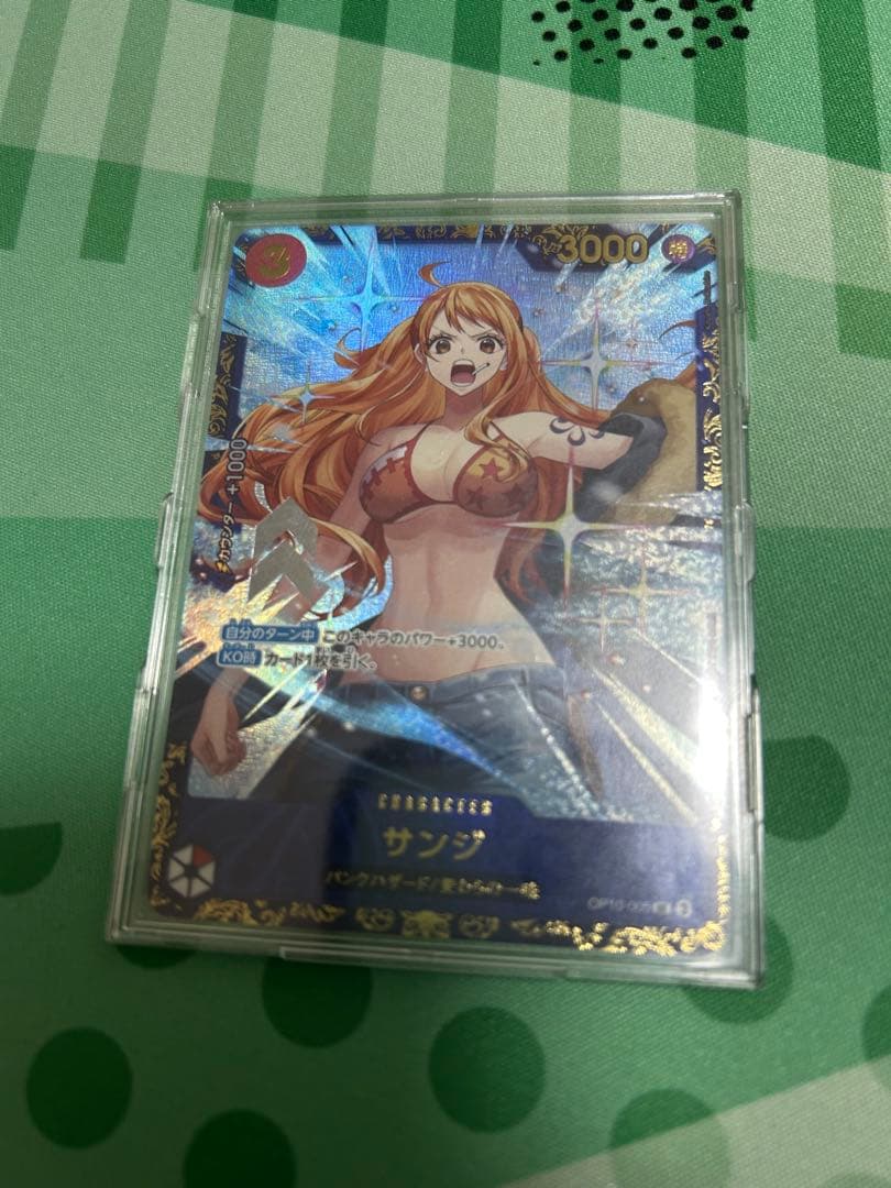 ワンピースカードゲーム　サンジ　フラッグシップ優勝記念品　未開封
