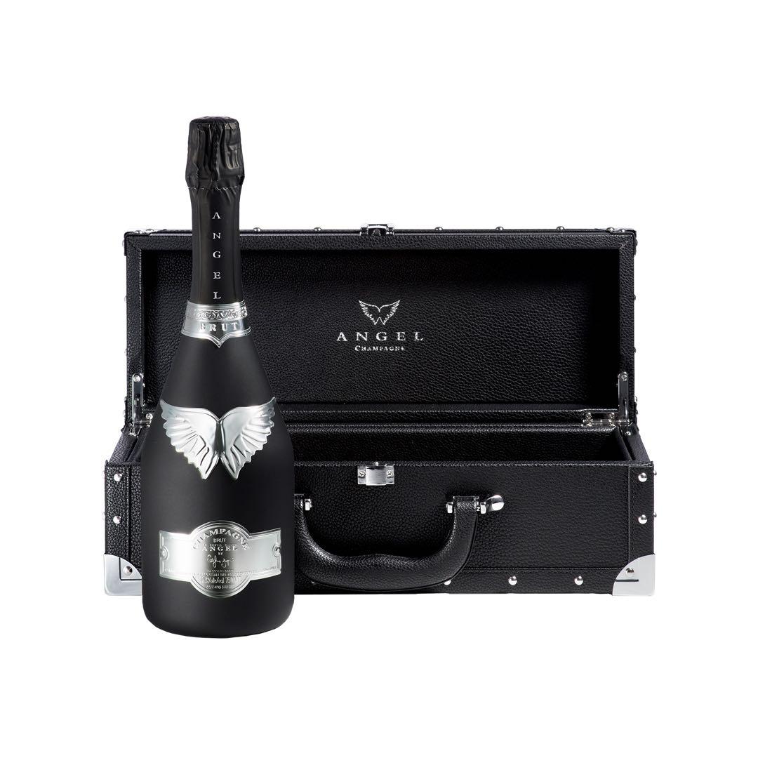 「新品」エンジェル　シャンパン　ブラック　ケース付き