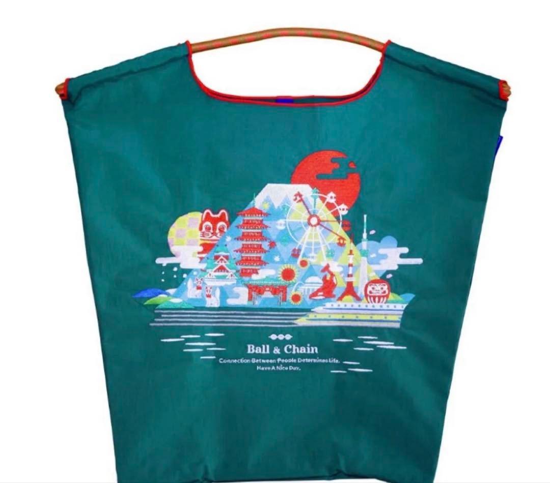 ボールアンドチェーン　東海道新幹線コラボ　エコバッグ