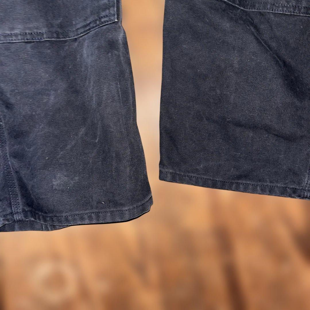 カーハート　ブラック　オーバーオール　人気色