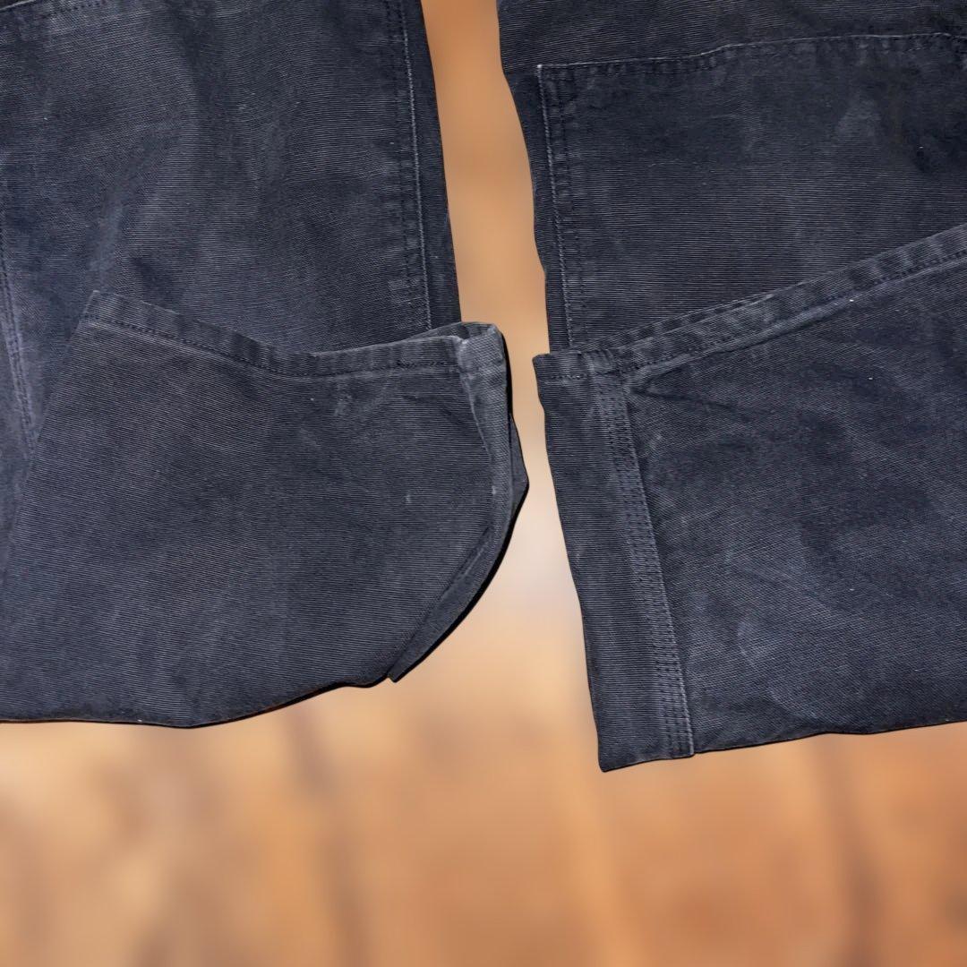 カーハート　ブラック　オーバーオール　人気色