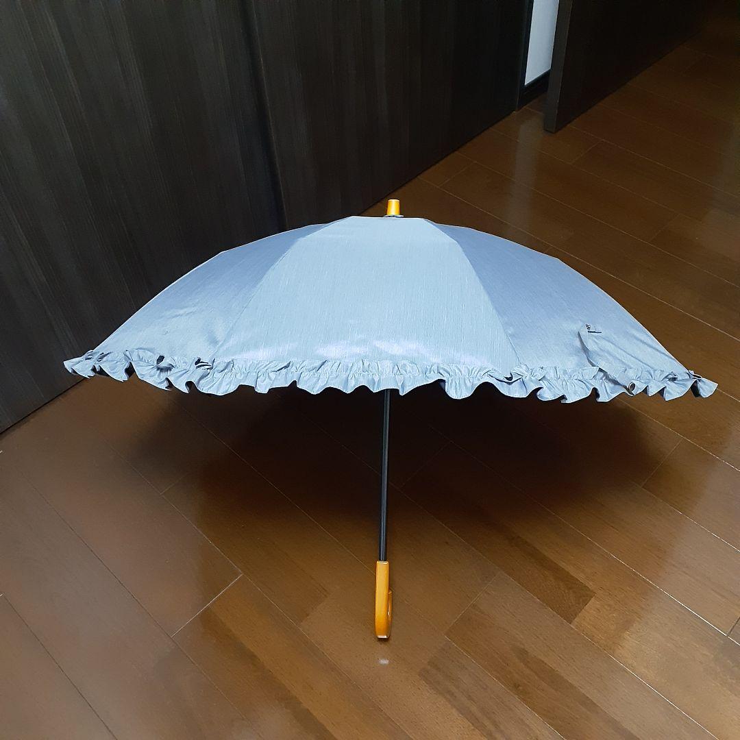 人気！　サンバリア100　折り畳み日傘　グレー