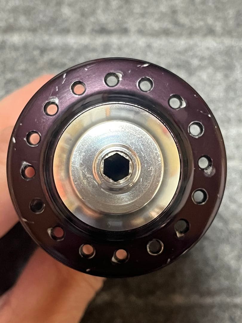 F*n様 CHRIS KING R45クリスキングフロントハブ黒black bl