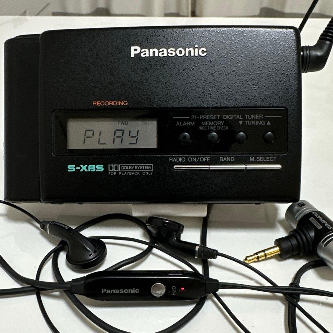【極美DE 修復品】Panasonic ラジカセ レコーダー RQ-S7F