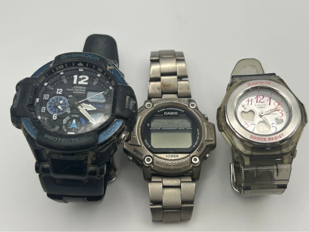 CASIO 腕時計　ジャンク　まとめ
