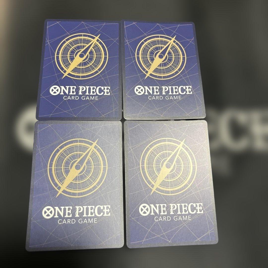 ワンピースカード　ロロノア・ゾロ SR 4枚セット EB04-007