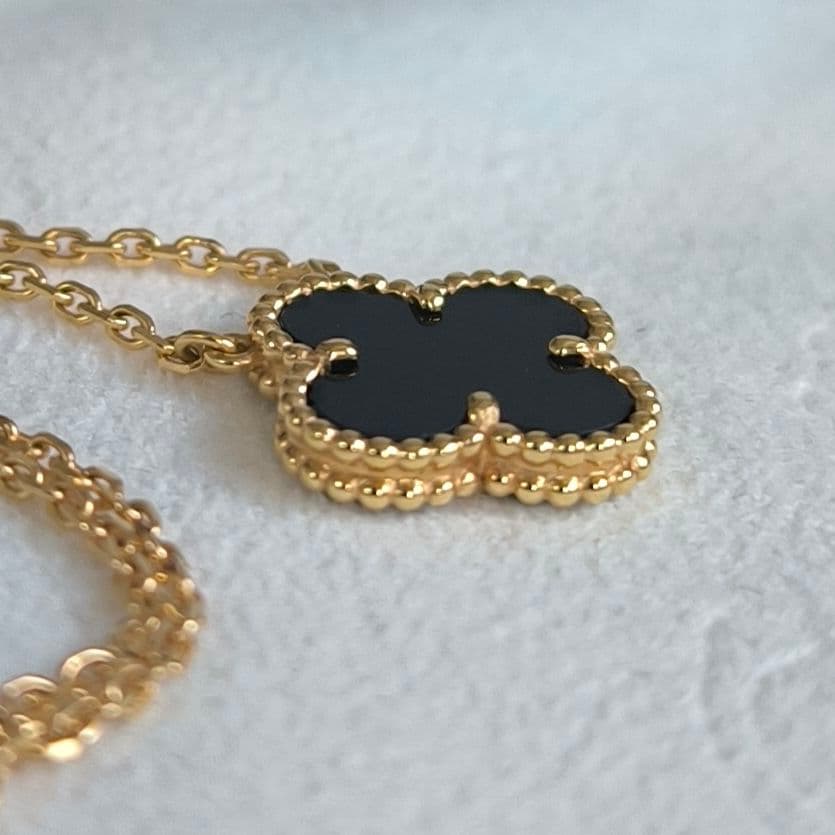 sa★美品★ヴァンクリーフ＆アーペル ヴィンテージアルハンブラ ネックレス