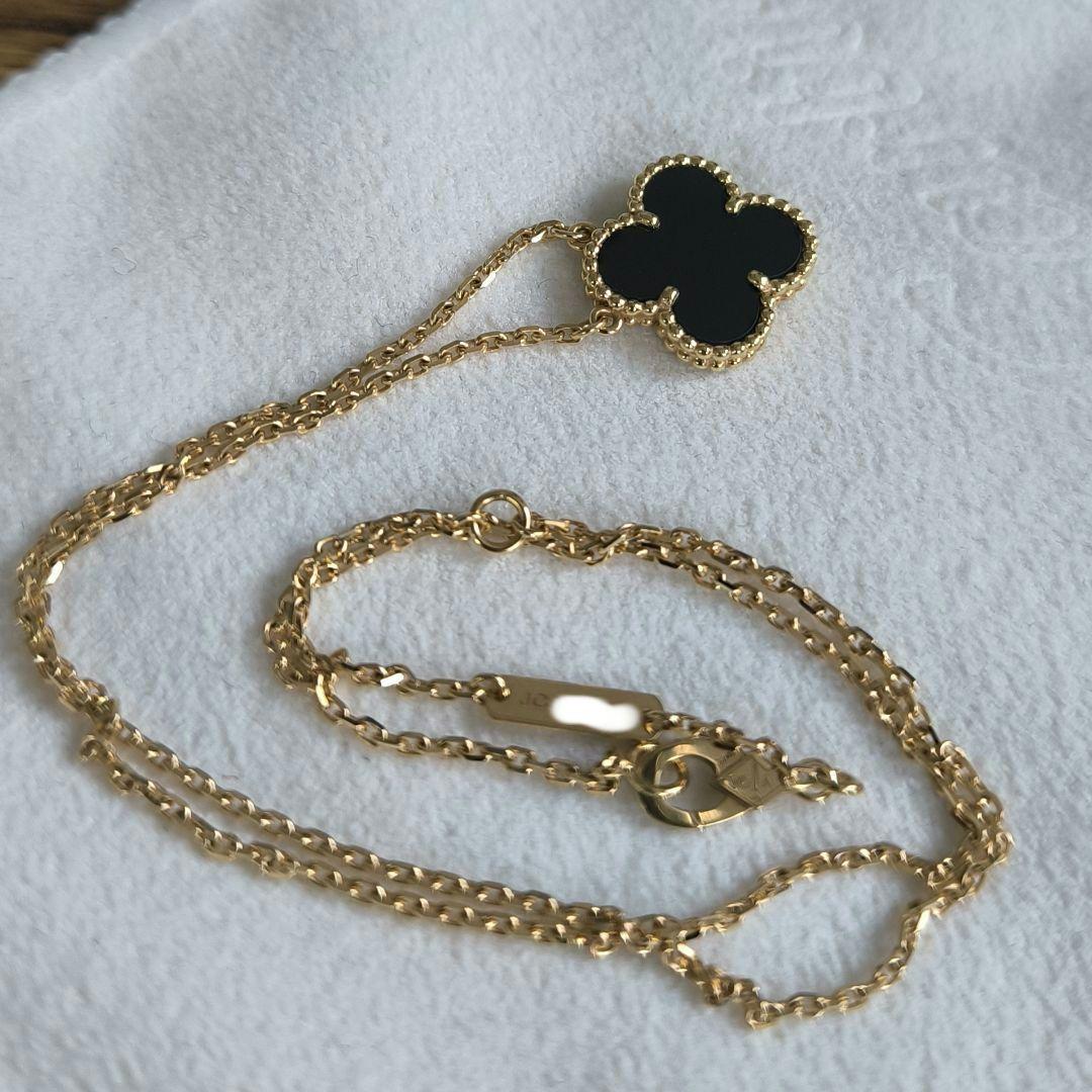 sa★美品★ヴァンクリーフ＆アーペル ヴィンテージアルハンブラ ネックレス