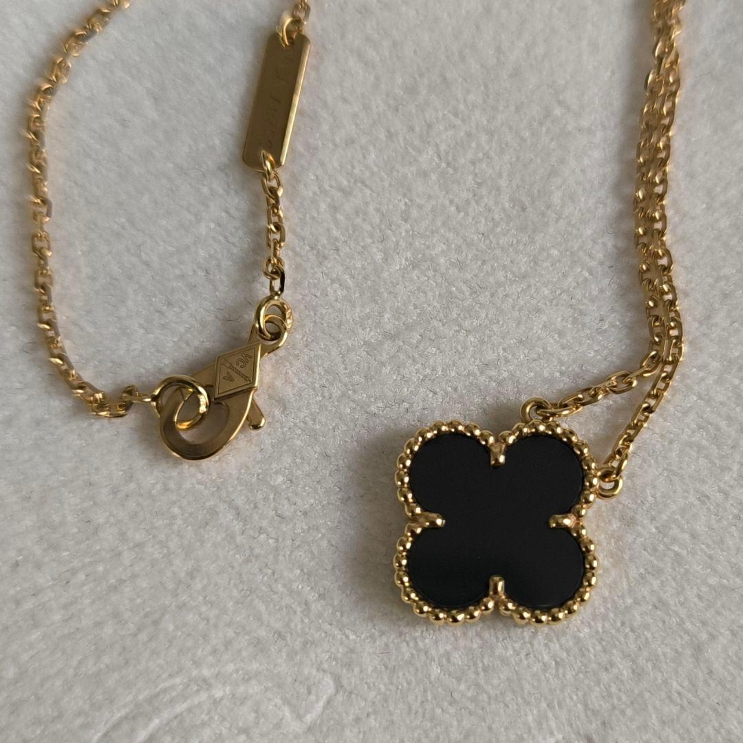 sa★美品★ヴァンクリーフ＆アーペル ヴィンテージアルハンブラ ネックレス