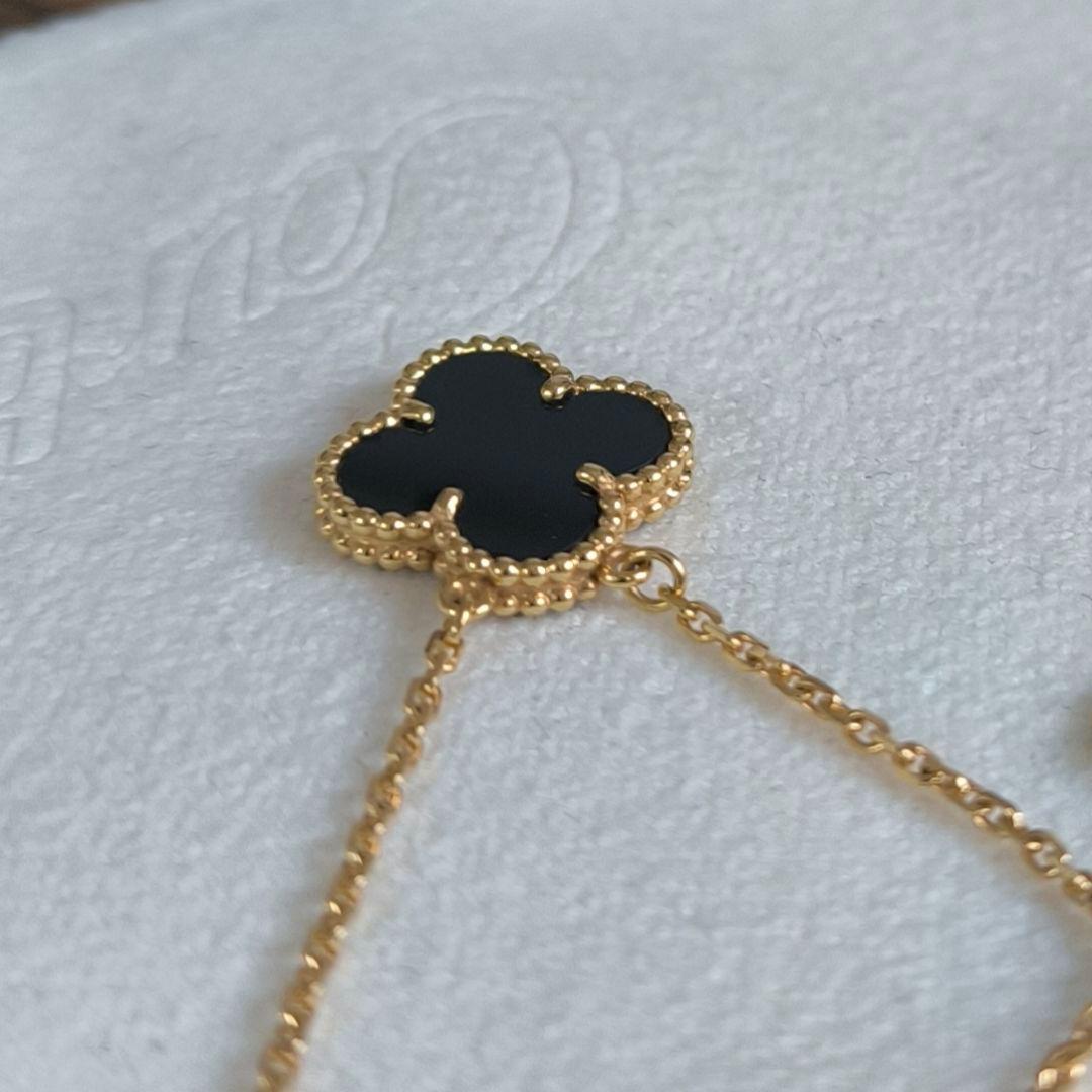 sa★美品★ヴァンクリーフ＆アーペル ヴィンテージアルハンブラ ネックレス